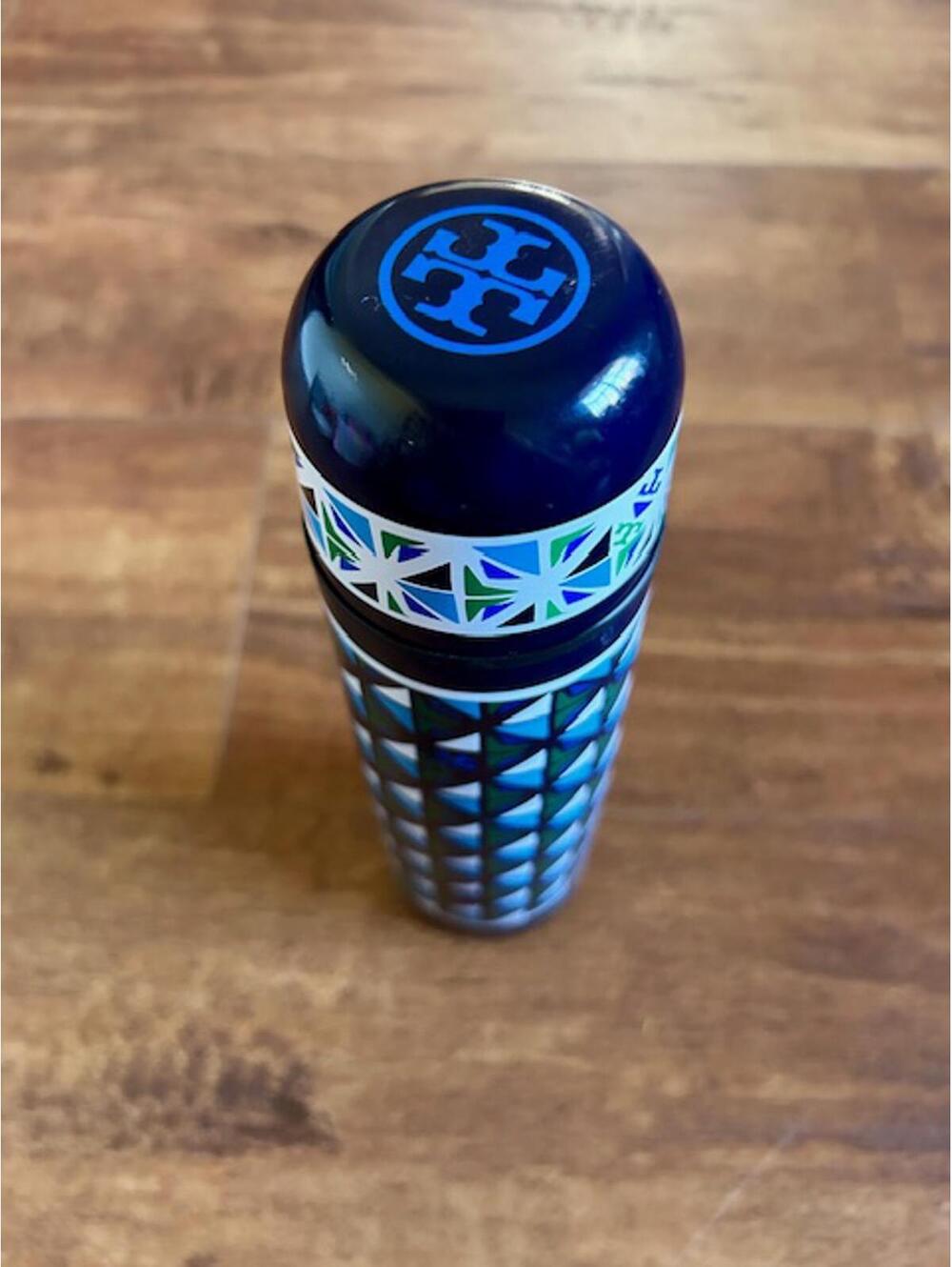 Tory Burch Geometric Pattern Stainless Steel Thermos Bottle